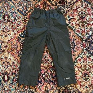 Columbia | Kids’ Cypress Brook Rain Pants (4T) Black